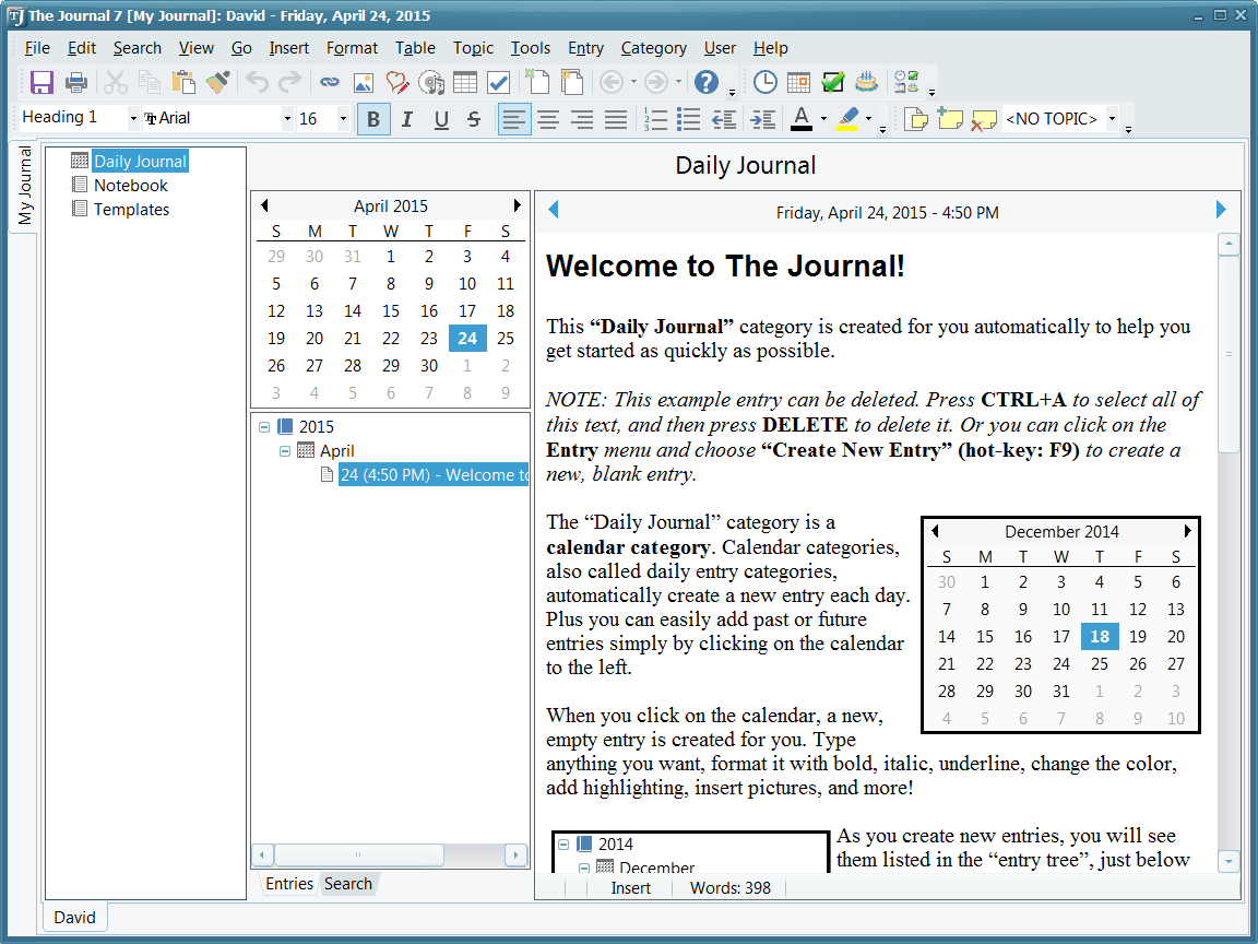 how-to-keep-a-journal-in-the-journal-davidrm-software-s-the-journal