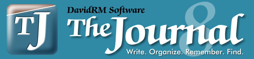 DavidRM Software's The Journal